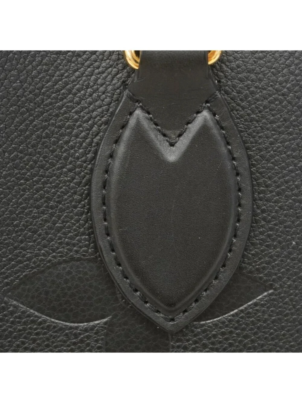 Louis Vuitton Tote Bag Monogram Empreinte On The Go MM Noir 2-Way